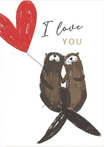 I Love You Otters -Caroline Gardner