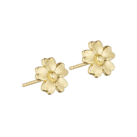 Small Poppy post earrings