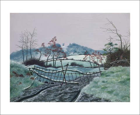 Art Angels Card - Snowfall