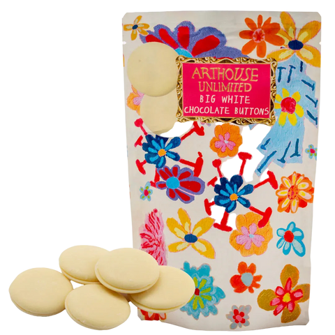 White Chocolate Buttons, Yellow Daffodil