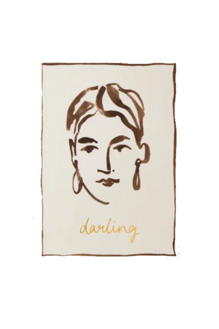 Wanderlust Card - Portrait 'Darling'