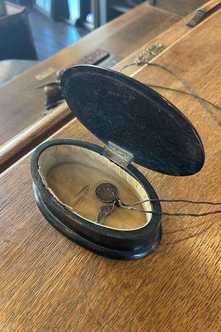 Edwardian Ebony Jewellery Box