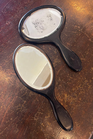 Vintage Edwardian Ebony Vanity MIrrors