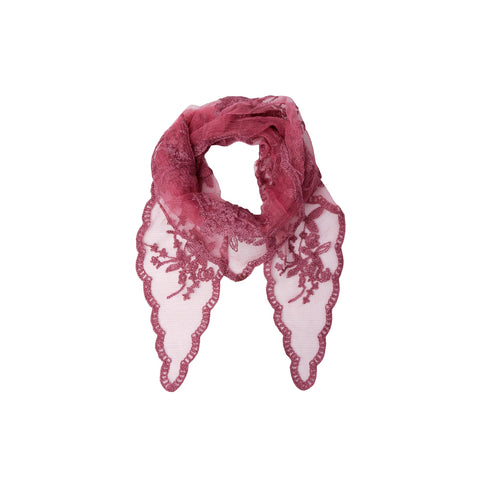 MIRIANA triangle lace scarf