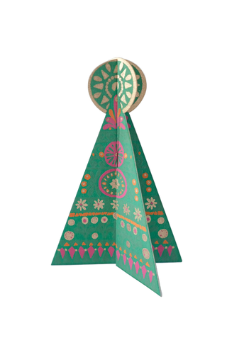 Patterned Tree Greeting Card