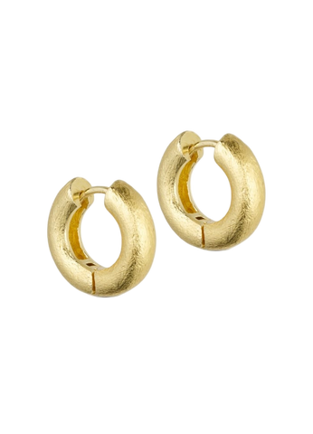 Bea wide hoop earring