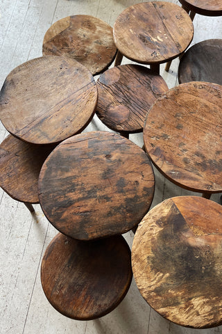 Rustic Wooden Stools