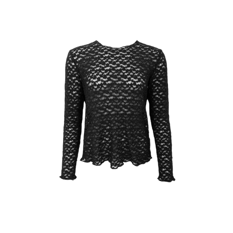 BLAIR lace blouse Black