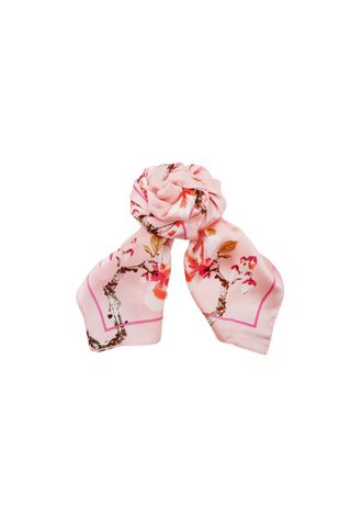 CHERRY BLOSSOM mini scarf Light Pink