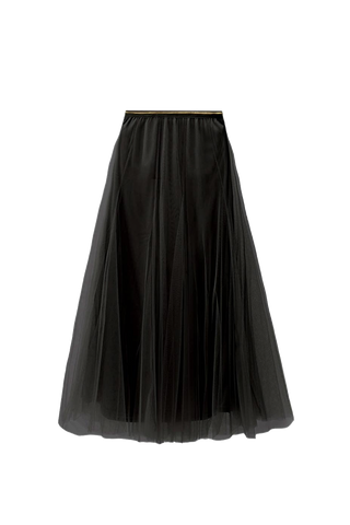 Tulle Layer Skirt in Black