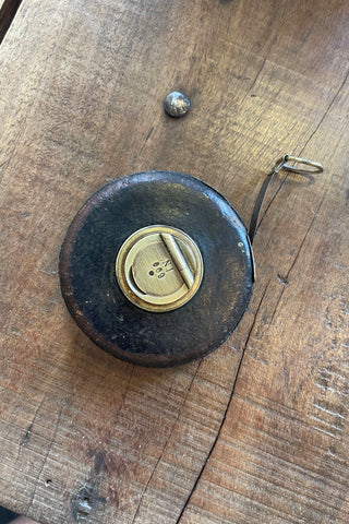 Vintage Leather Tape Measure (50ft)