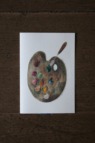 Elena Deshmukh Card, Artist's Palette