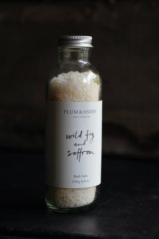 Plum & Ashby Wild Fig & Saffron Bath Salts