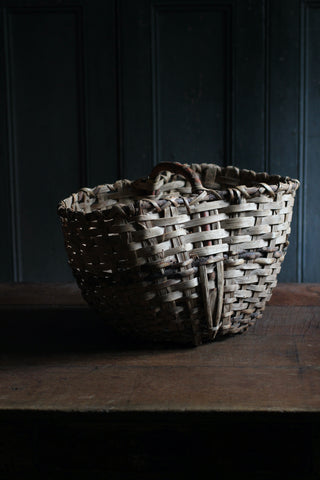 Vintage Handmade Market Basket (8)
