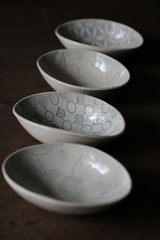 Wonki Ware Etosha Bowl XS - Pattered Duck Egg