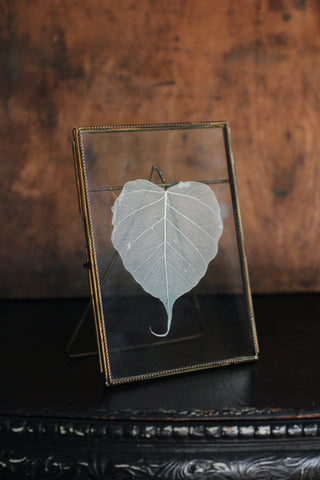 Standing brass photo frame | 5 x 7"