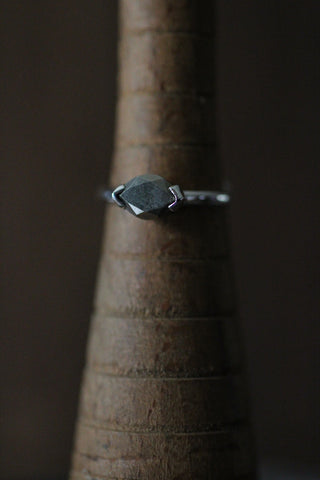 Pyrite Siren Silver Ring, by SVP