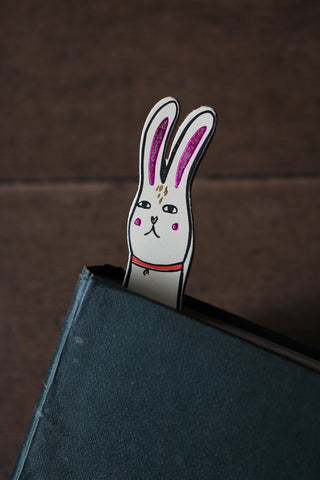 Bunny Bookmark | Cream