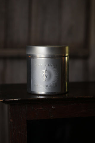 True Grace Village Christmas TIN Candle - No 39