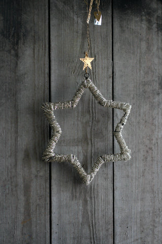 Walther & Co Beaded star