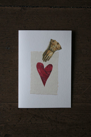 Elena Deshmukh Card, Hand on Heart