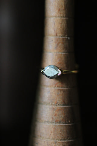 Pyrite Siren Gold Ring, by SVP