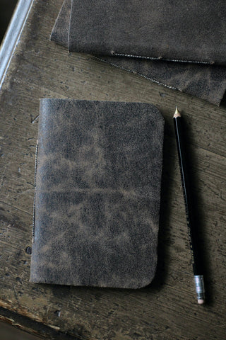 French Leather Notebook
