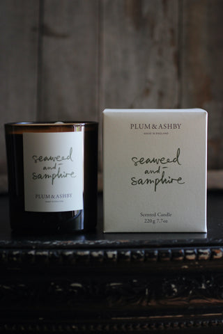 Plum & Ashby Seaweed & Samphire Candle