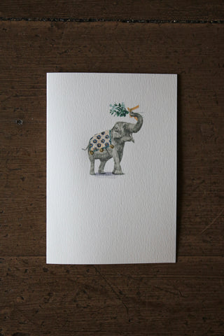 Elena Deshmukh Card, Indian Elephant