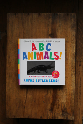 ABC Animals Scanimation Book