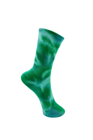 CAIRO tie dye sock Green