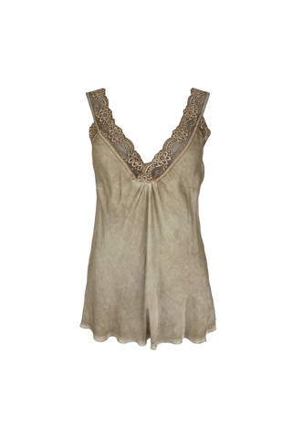 BEA lace top Champagne
