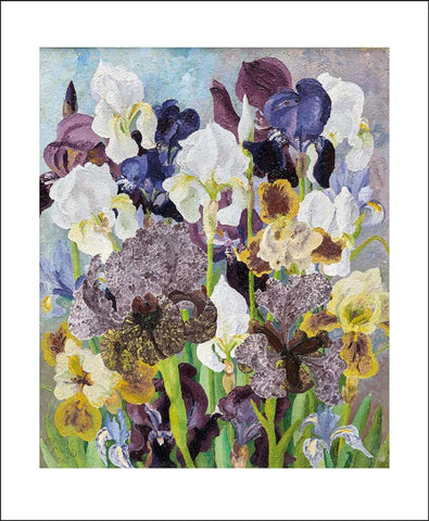 Art Angels Card - May Flowering Irises, 1935