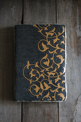 Mosaic Interlaced Notebook Black