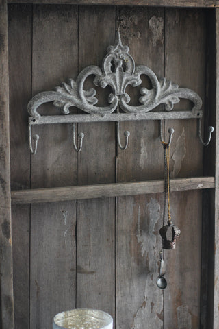 Decorative metal hooks