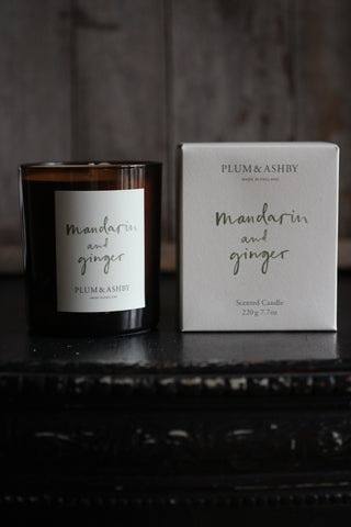 Plum & Ashby Mandarin & Ginger Candle