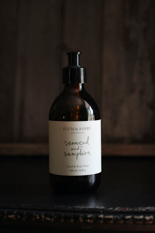 Plum & Ashby Seaweed & Samphire Hand & Body Wash (plastic bottle)