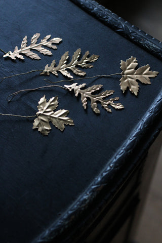 Brass Leaf Decoration