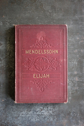 Mendelssohn Vocal Score (Vintage Book)