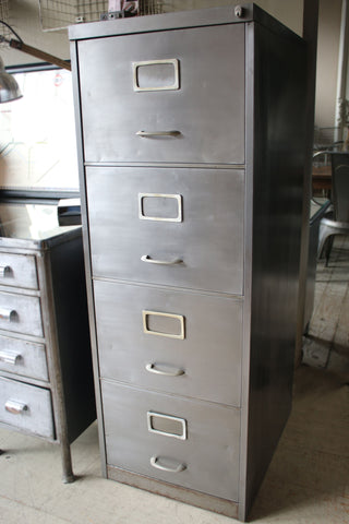 Vintage Reconditioned Filing Cabinet