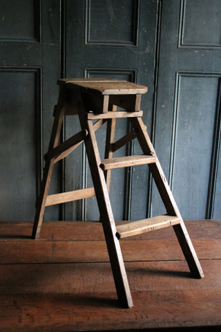 Vintage Wooden Stool (Steps)