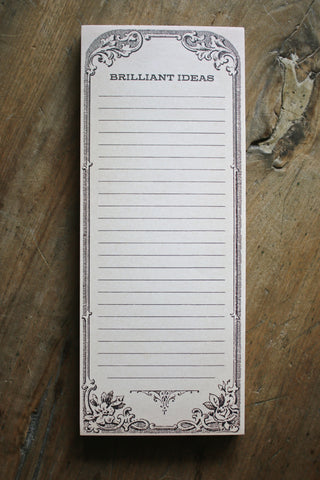 Brilliant Ideas Skinny Pad