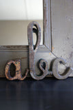 Script Metal Letter | discoverattic