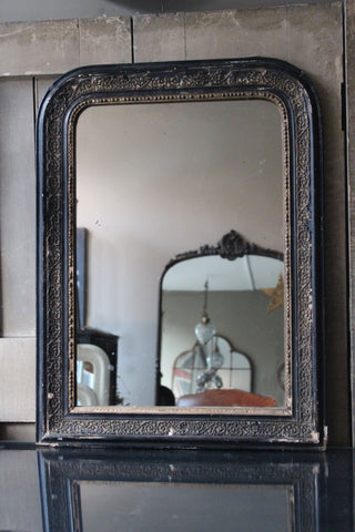 Black Louis Philippe Mirror