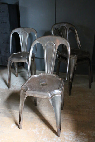 Original Vintage Tolix Chairs (Set of 4)