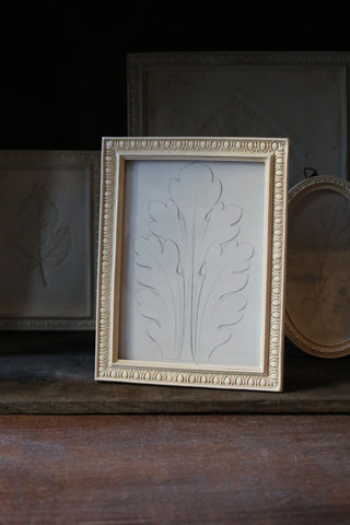 White Resin Frame (5 x 7")