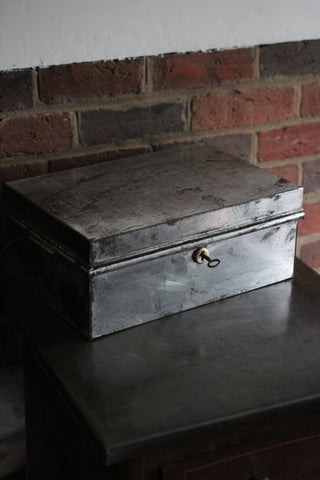 Vintage Deed Box With  (2)