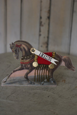 Standing Circus Horse