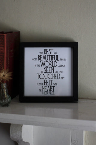 Black Square Wooden Frame -  5"x5"