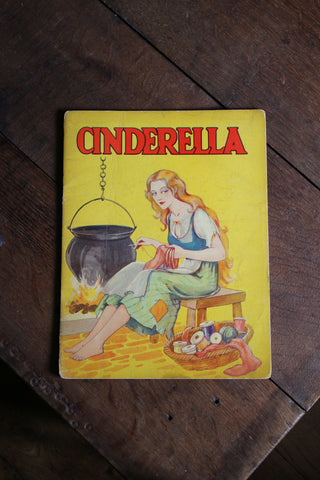 Vintage Children's Book - Cinderella